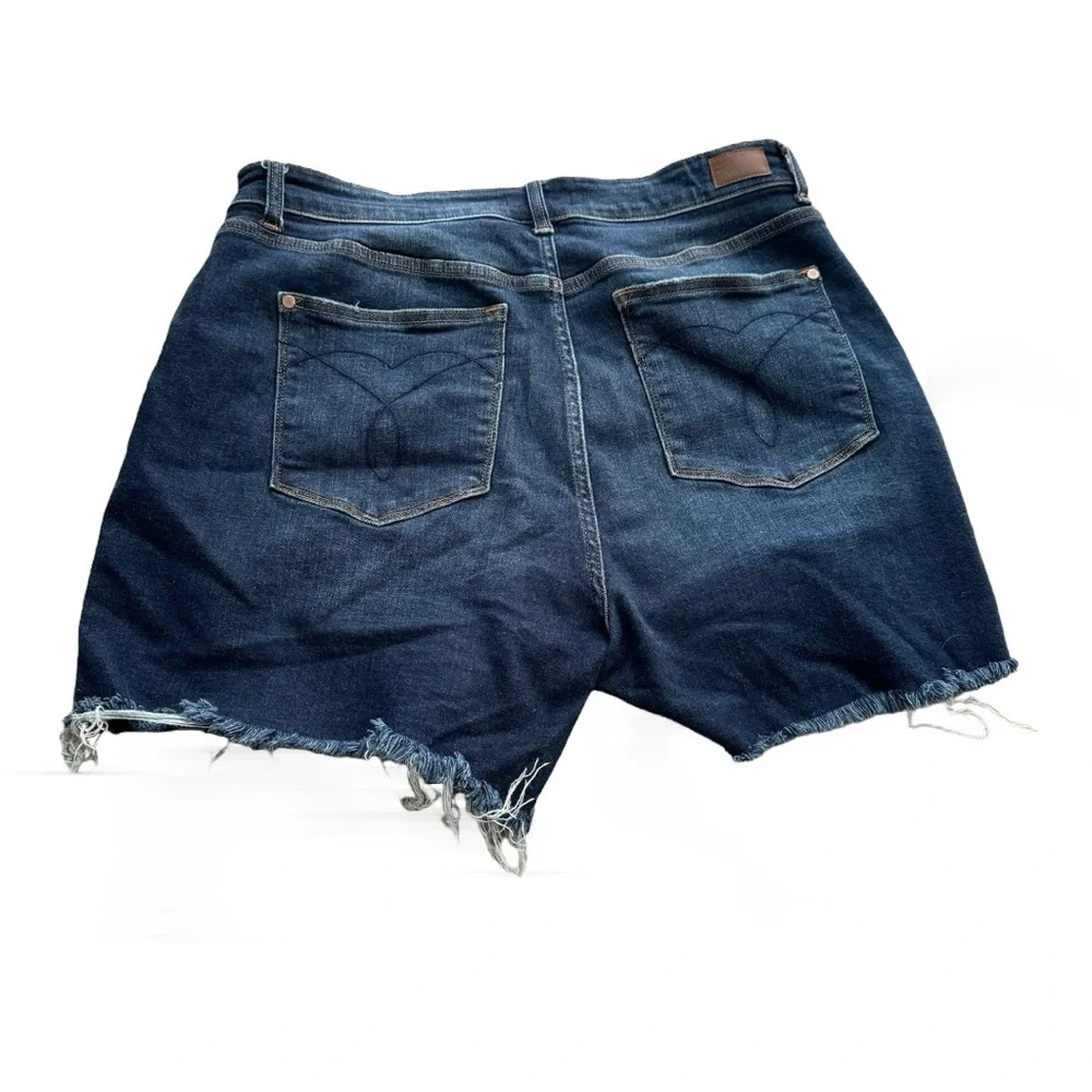 Judy‎ Blue Love Affair Button Fly Cut Off Shorts. Women’s 2XL: 18-20W. - Picture 6 of 8